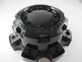 A89-9879bk Ultra #a89-9879bk Wheels 6 1/2 Inch 8 Lug Custom Wheel Center Cap For 1