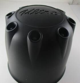 Ultra Wheels #89-811b/ #80181660f-6 Wheel 5 1/4 Inch Black Custom Center Cap 1