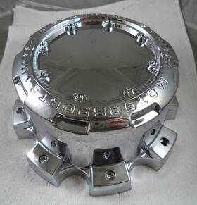 Ultra Wheels 89-9899r Chrome Custom Wheel Center Cap Caps # 1