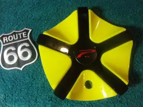 89-9212 Ultra Wheels P As Platinum X1 New 212 Widow Yellow And Black Custom Wheel Center Cap B
