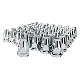 10265cb United Pacific - Wheel Lug Nut Cover Set 33mm X 2 3/4 Inch 60 Pack