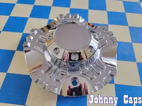 Cap345l180 Unknown Brand Wheels # . New Chrome Custom Wheel Center Cap 71 Qty. 1