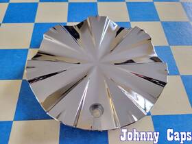 Unknown Brand Of Wheels C-121-1 # . New Chrome Custom Wheel Center Cap 70 Qty. 1