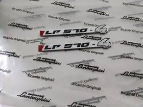 Usa Auto Badges 403854499 Lamborghini Gallardo Lp570-4 Decorative Adhesive Badge Set