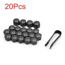 Uxcell 601382853002 20pcs Gray Car Auto Wheel Nut Lug Hub Covers Screw Dust Caps For Audi A6 C5 Uxcell 601382853002 20pcs Gray Car Auto Wheel Nut Lug Hub Covers Screw Dust Caps For Audi A6 C5