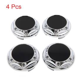 Uxcell 714998589132 4 Pcs 68mm Dia Clips Wheel Tyre Center Hub Caps Covers Protectors For Car