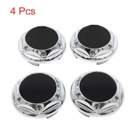 Uxcell 714998589132 4 Pcs 68mm Dia Clips Wheel Tyre Center Hub Caps Covers Protectors For Car