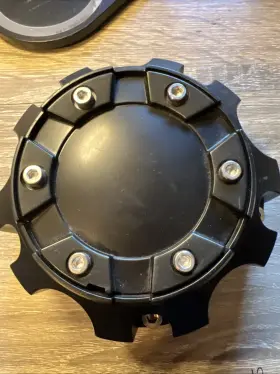Cap6019-5127-vrock V Rock Cap6019-l55-5127 Matte Black Wheel Center Cap /6019-l55-5127