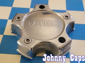 C326-5c V-tec Wheels # . Custom Used Chrome Wheel Center Cap 33 Qty. 1