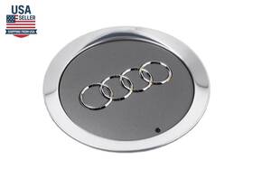 Vag 4e0601165a7zj Audi A6 A8 D3 2004-2010 Wheel Center Hub Cap Gray Metallic Genuine