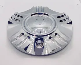 C-055-1-1 Vagare Luxury Chrome Wheel Center Cap