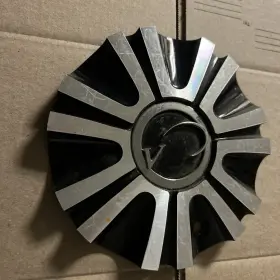 2295-al Vct 208-2090/2295-al Wheels Mancini Black Machined Wheel Center Cap