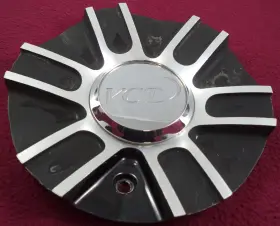 C944-5 Vct Wheels Gloss Black / Silver Custom Wheel Center Cap # 1 C944-5 Vct Wheels Gloss Black / Silver Custom Wheel Center Cap # 1