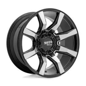 229-1875-al Vct Wheels Caps Custom Metal Gloss Black/silv Center Cap Qty. 3