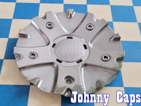 230-2295-cap Vct Wheels # . Inch No Logo Used Chrome Center Cap 82 Qty. 1