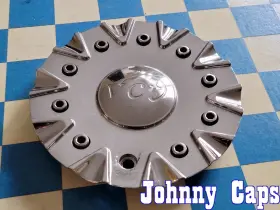 440-cap Vct Wheels # . Broken Damaged Chrome Wheel Center Cap 58 Qty. 1