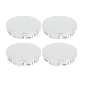 Vekauto 00f05d36f240726 4pcs Car Wheel Hub Center Caps 56mm 2.20 Inch Chrome Silver Tone