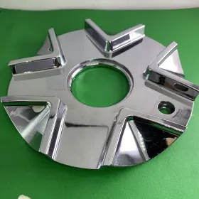 Csvw930-1p Velocity Wheels # . Custom Chrome No Logo Center Cap