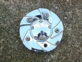 Sj711-20 Velocity Chrome Wheel Center Cap 338-2 Hubcap Cover #4