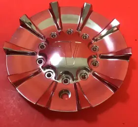 Stw-337-2 Velocity One Used Chrome Custom Wheel Center Cap Sj712-04 7342