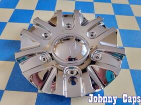 Velocity Wheels Cs339-3p # . New Chrome Custom Wheel Center Cap 31 Qty. 1