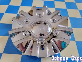Cs339-3p Velocity Wheels # . New Chrome Custom Wheel Center Cap 31 Qty. 1