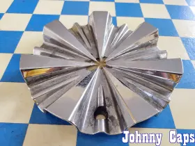 Stw-118-3 Velocity Wheels # Cap . Used Chrome Wheel Center 40 Qty. 1