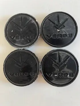 C214-3 Verde Lot Of 4 Wheels Pop-in Center Cap Part# Sk# 4368 C214-3 Verde Lot Of 4 Wheels Pop-in Center Cap Part# Sk# 4368