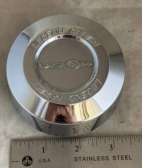 Vision 141-t-v Legend Series Chrome Wheel Rim Hub Cover Center Cap C141-t-v C-608-1