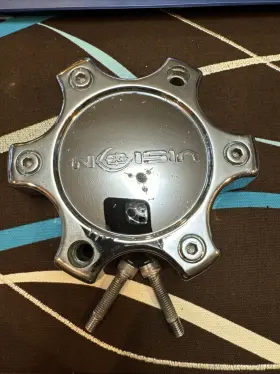 Lg0808-36 Vision 375-6c Wheels Chrome Custom Wheel Center Cap # / 1