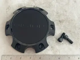 C354sbd-6v Vision C-722-2 Wheels Wheel Rim Matte Black Hub Cover Center Cap