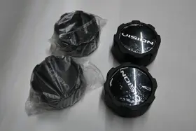 C354sb-v-ecl Vision C-772-4 Wheels Flat Black Custom Wheel Center Caps Lot Of 4