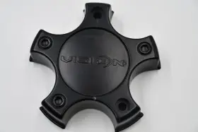 C326mb-5c65v Vision Matte Black Wheel Center Cap Hub 5.5 Inch 5 Lug C326mb-5c65v Vision Matte Black Wheel Center Cap Hub 5.5 Inch 5 Lug