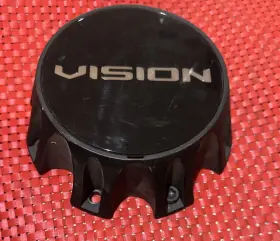C354sb-8v Vision 354 Manx 2 Satin Black Wheel Center Cap Fits 8x6.5 8x170 8x180