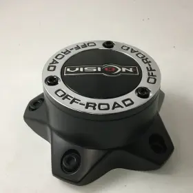 C394plmb-5v Vision 5 Lug 394/395/396/399 Wheel Center Hub Cap Matte Black C394plmb-5v Vision 5 Lug 394/395/396/399 Wheel Center Hub Cap Matte Black