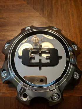 C415-8ec Vision Chrome Wheel Center Cap Hub C360-8v 6.875 Inch 8 Lug #2