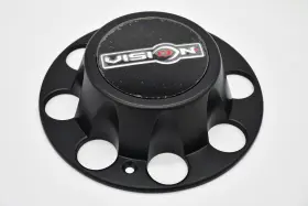 C81gmb-180r Vision Matte Black Wheel Center Cap Hub 9 Inch Fits 81 Heavy Hauler