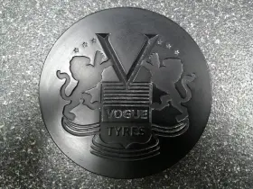 71342295f-2 Vogue Wheel Satin Black Center Cap 3.25 Inch 89-9397sb - One/1