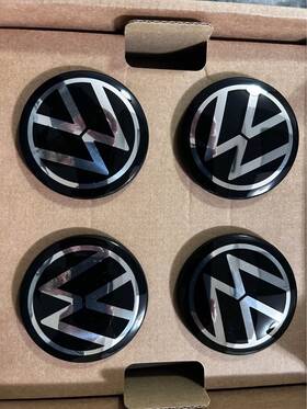 Volkswagen 10a071213d Genuine Vw Dynamic Self-level Center Caps