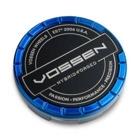 Vossen Cap-bsc1-lg-hf-bl Billet Sport Cap 1.0 Large Hybrid Forged In Transparent Blue