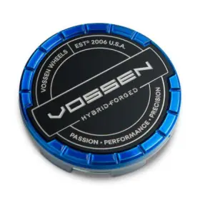 Cap-bsc1-lg-hf-bl Vossen Billet Sport Cap 1.0 Large Hybrid Forged In Transparent Blue