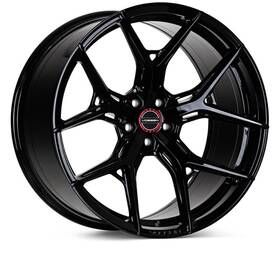 Vossen Hf5-0n10 Hf-5 20x10.5 Inch Gloss Black Deep Face Wheel - 5x114.3 Bolt Pattern