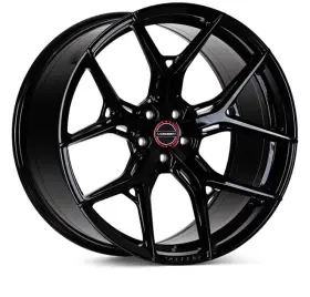 Hf5-9n63 Vossen Hf-5 19x9.5 / 5x114.3 Et40 Deep Face 73.1 - Gloss Black Wheel