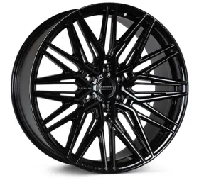 Hf65-2f30 Vossen Hf6-5 22x10 / 6x135 Et-18 Super Deep Face 87.1 - Gloss Black Wheel