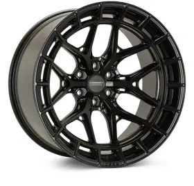 Hfx1-0g08 Vossen Hfx-1 20x10 / 6x139.7 Bp Et-18 106.1 Cb Super Deep - Satin Black