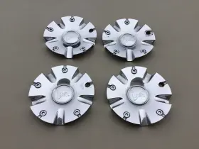 52121770f-1 Vtec Custom Wheel Center Cap Set Of 4 V-tec 6.25 Inch Chrome 52121770f-1 Vtec Custom Wheel Center Cap Set Of 4 V-tec 6.25 Inch Chrome