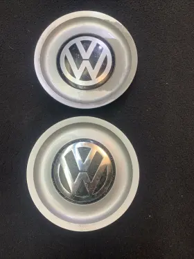 1j0601149b Vw 601149 Rare Genuine Volkswagen Wheel Centre Cap Hub 2 Pcs Pa 66-m15 / Mc3