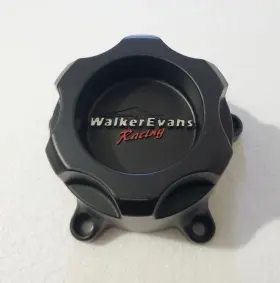 62851785f-5 Walker Evans Racing Matte Black Wheel Center Cap 5 Bolt Wkr-9705sb