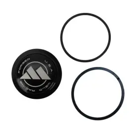 C0323b Weld Racing Midget/sprint Billet Aluminum Dust Caps Black
