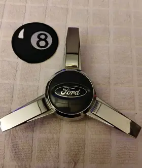 5r32-1130-ta Western Wheel Aftermarket 2005-09 Ford Mustang 3 Bar Oem Center Rim Hub Cap Cover Tri Spinner 21044